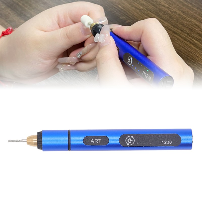 Electric Engraving Pen Rechargeable 3 Gear 5V Cordless Rotary Tool