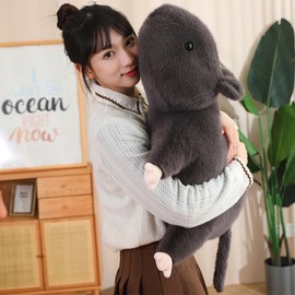 Hofun4U Mouse Stuffed Animal, Rat Plush Pillow, Mouse Stuffed Plush Toy, Gift for Kids Adults (27 inch)