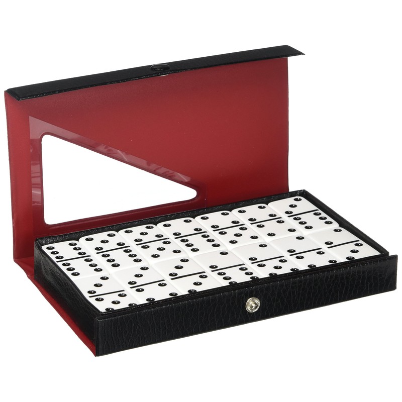 CHH Double 6 Jumbo Dominoes - White