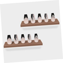 BIUDECO Gel Nail Sticker Heart False Nails Nail Art Accessories Elegant Nail Ornament for Women