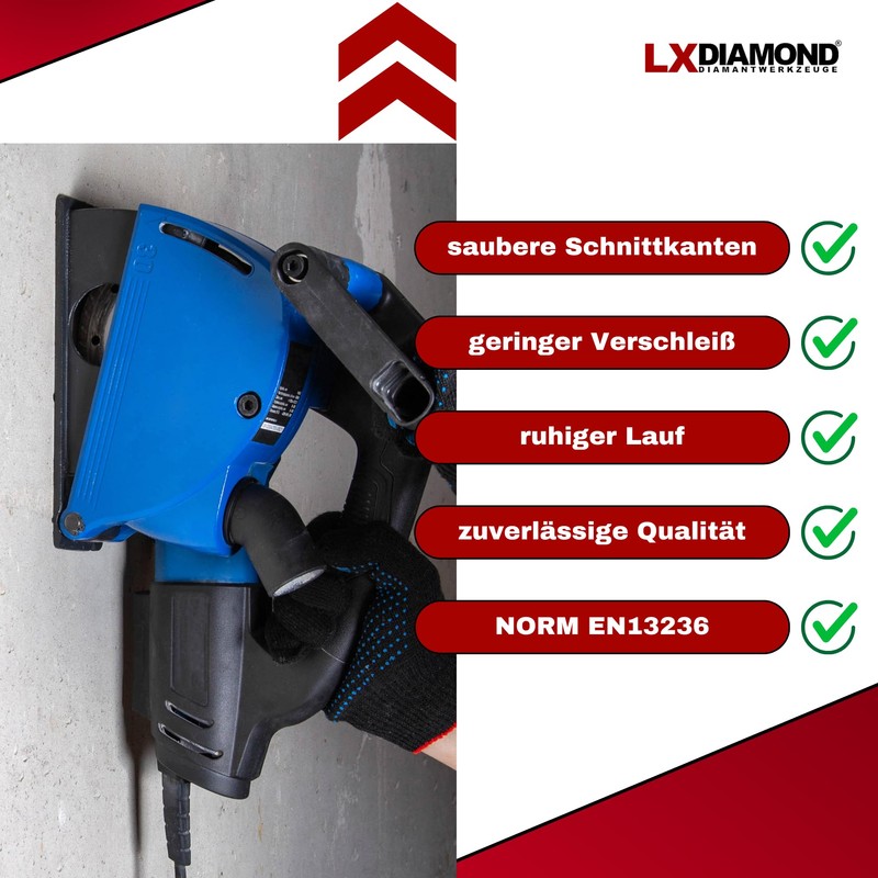 LXDIAMOND 2x Diamond Cutting Disc 125 mm x 22.23 mm