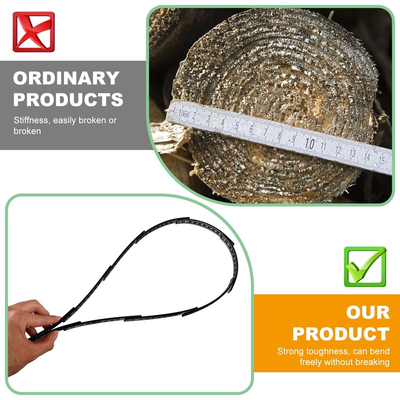 Folding Rule, 2 m, Folding Ruler: 6 Pieces, Mini Folding
