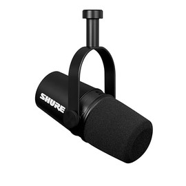 Shure MV7X Micrófono con Salida XLR, Diseño Clásico de Confianza, Compatible con Soporte de Micrófono