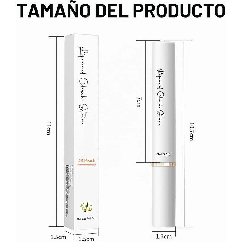 Erinde Bálsamo Labial que Cambia de Color PH,uso Diario Para