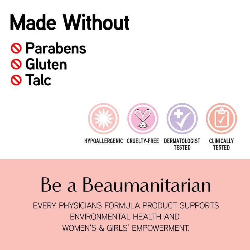 Physicians Formula Butter Glow Corrector, Lightweight Concealer with Dual-Ended Applicator,