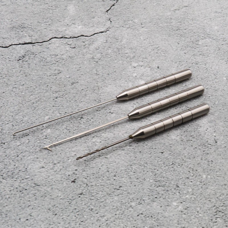 SING F LTD 3PCS Fishing Bait Tool Set Bait Needle