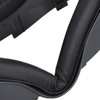 VR Face Pad Black Raised PU Leather Sweat Proof Light