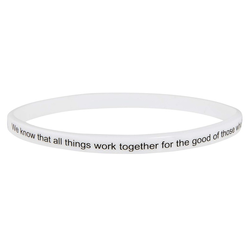 Creative Brands Faithworks - Threads of Faith Silicone Bracelet Set,