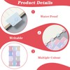 Amabro 180Pcs Sticky Index Tabs Pastel Writable Sticky Tabs Planner