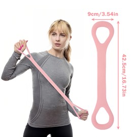 Yoga Resistance Band,Stretch Strap for Arm Shoulder Back Chest Stretching Elastic Yoga Rope Stretching Bands for Women Exercise Y8YJZLD