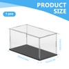 NHQZ Acrylic Display Case for Model Cars, Figures Display Case,