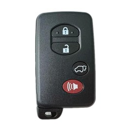 Smart Key for Toyota Venzar 2009-2017, YIKEBALOG 4-Button Remote Key Fob for HYQ14ACX 271451-5290 89904-0T060