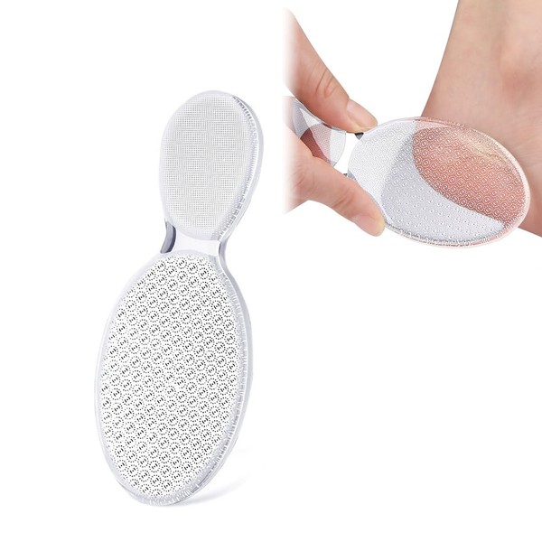 Nano Glas Hornhautentferner, Hornhautfeile, Salon Home Pediküre Fußpflege Werkzeug für