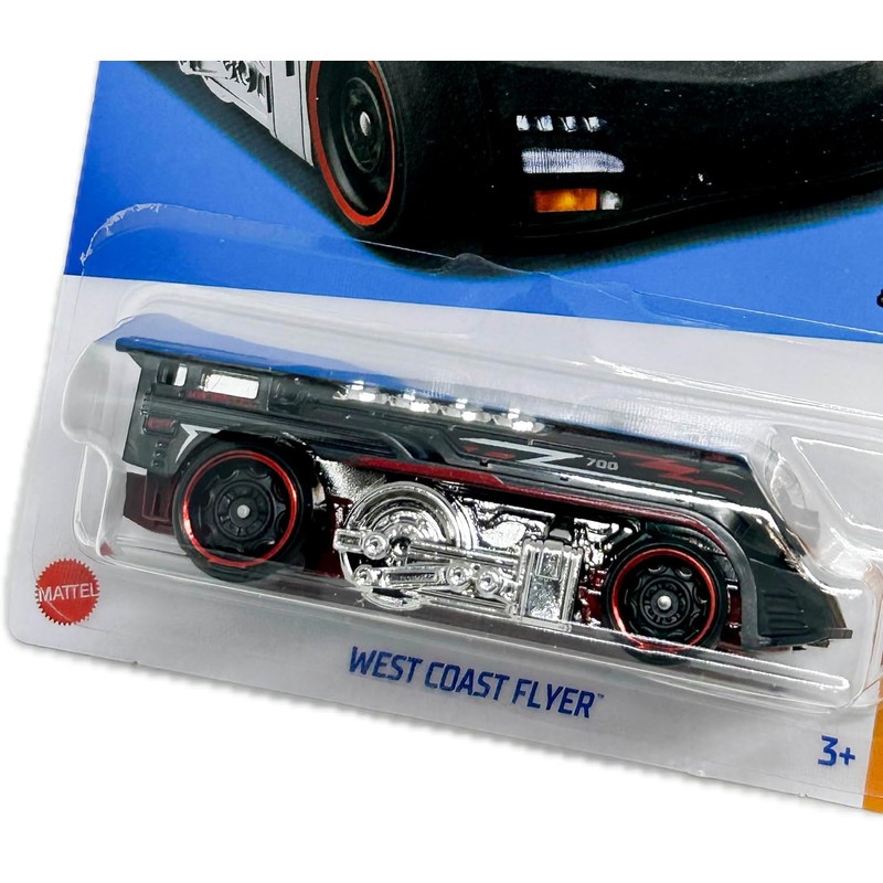 Hot Wheels Let's Race West Coast Flyer (Black) 2024 HW