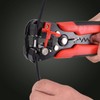 HuLuHouse Pinza Pelacables AutomáTica, 8 Pulgadas 1547 USO Rudo Herramienta