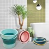Collapsible Bucket 3PCS 1.3 Gallon/5L Small Plastic Household Cleaning Mop