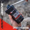 Rapid Rope Canister 120ft White Flat Tactical Paracord, Made in