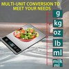 VITSOL 33lb/15kg Digital Kitchen Scale, Food Scale, High Capacity Weight