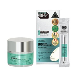 VT PDRN Riddle Shot Cream 50ml + 10 ampoule pouches / 브이티 피디알엔 PDRN 리들샷 크림 50ml + 앰플 파우치 10매