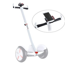 ToLanbbt Handlebar Extension Knee Bar for Segeay Ninebot Mini PRO with Phone Mount (White)