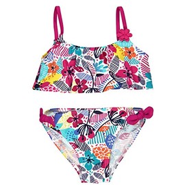 Bóboli Mädchen floral for Girl Bikini-Set, Mehrfarbig (Print 9380), 92 (Herstellergröße: 2)