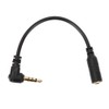 Oumij Cable Adaptador de Auriculares 3.5mm Auricular Audífono Adaptador Conector