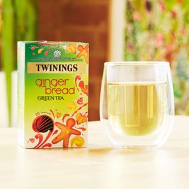 Twinings Gingerbread Green Tea, 80 Envelopes (Multipack of 4 x 20 Envelopes)