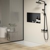Bernkot Stainless Steel Shower Niche 24" X 12" Matte Black