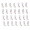 32PCS Cable Clips, Strong Self-Adhesive Cable Drop Wire Holder, Durable