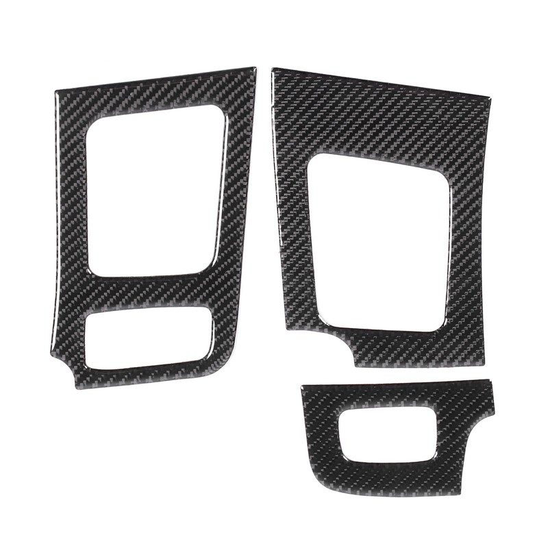 3pcs Dashboard Left Right Air Vent Trim Frame Decoration Fit