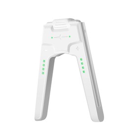 Renjzle Joy-Con Charging Grip Switch Dock Adapter Switch Remote Control Joycon Grip Joycon Charger Safe Charging Easy Installation Convenient Carry Ultra Lightweight (White)