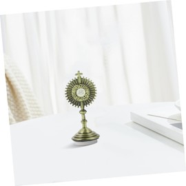 Garneck Cross Ornament Desk Decorations Car Decorations Tabletop Crucifix Holy Cross Catholic Jesus Cross Altar Religious Cross Catholic Catholic Statue Figurines Decor Zinc Alloy