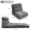 Folding Sofa Bed, Fold Out Chair Bed, Convertible Sleeper Chair,