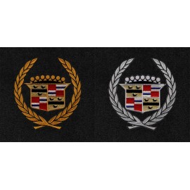 Lloyd Mats New! 1987 - 1993Cadillac Allante Carpet Floor Mats Front Pair with Logo Choice - TAN, SILVER CREST