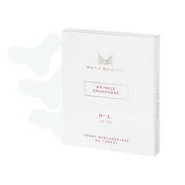 MANY BEAUTY Anti-Wrinkle Face Tape - Face Taping Against Wrinkles for Overnight Use - Anti-Wrinkle Plasters Natural Anti-Ageing - Face Straightening Plasters, Pack of 12 Lotus