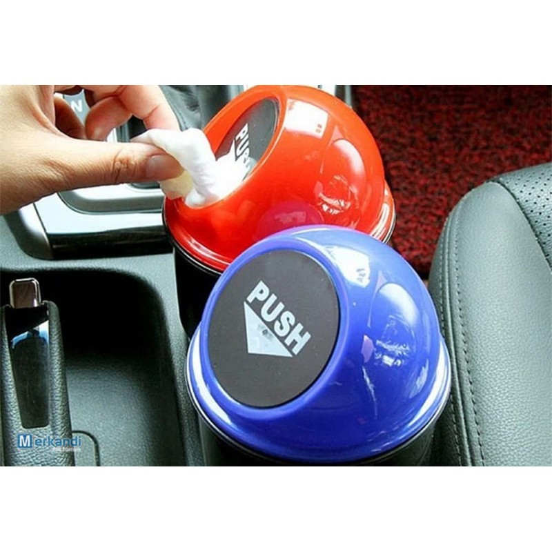 D.A.Y. Republic 17cm Car Rubbish Bins, Trash Cans, Mini Plastic