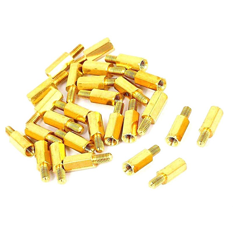 Coolotic Hex Spacers M3 x10mm + 6mm PCB Standoff Hex