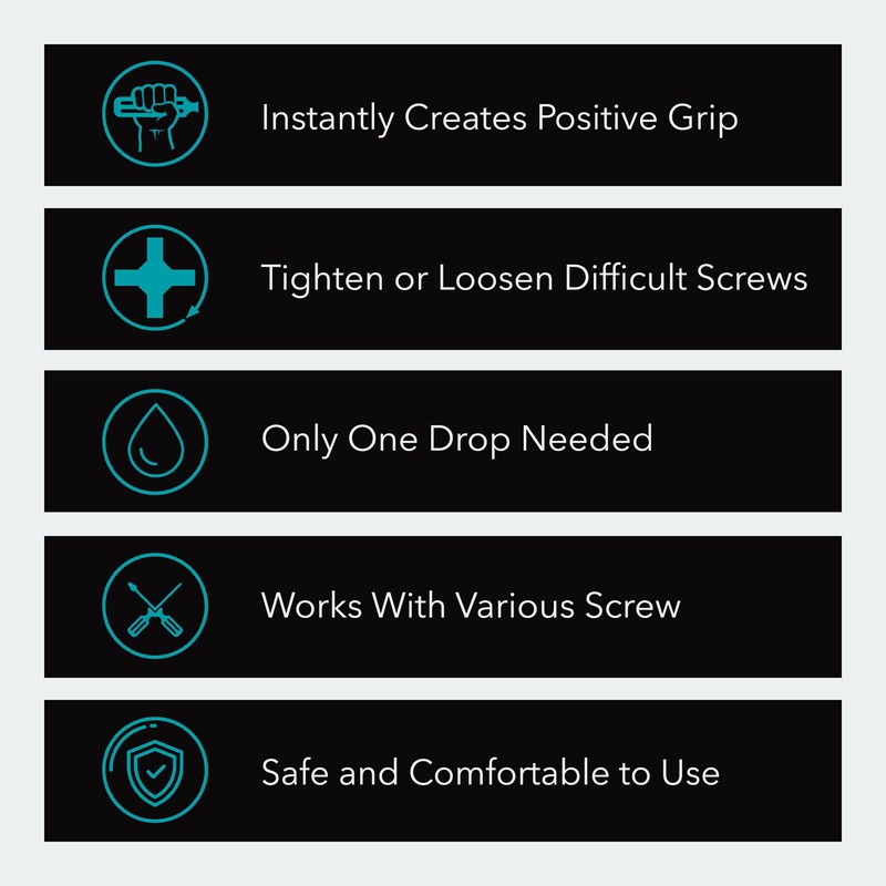 Solder-It - ScrewGrab Friction Gel - Helps Grip Damaged Screw