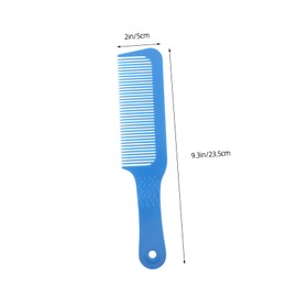 Ipetboom 2pcs Static Hair Combs for Barbers Portable Hairdressing Tools Random Handle Patterns for Home and Salon Use for Styling and Sectioning Hair