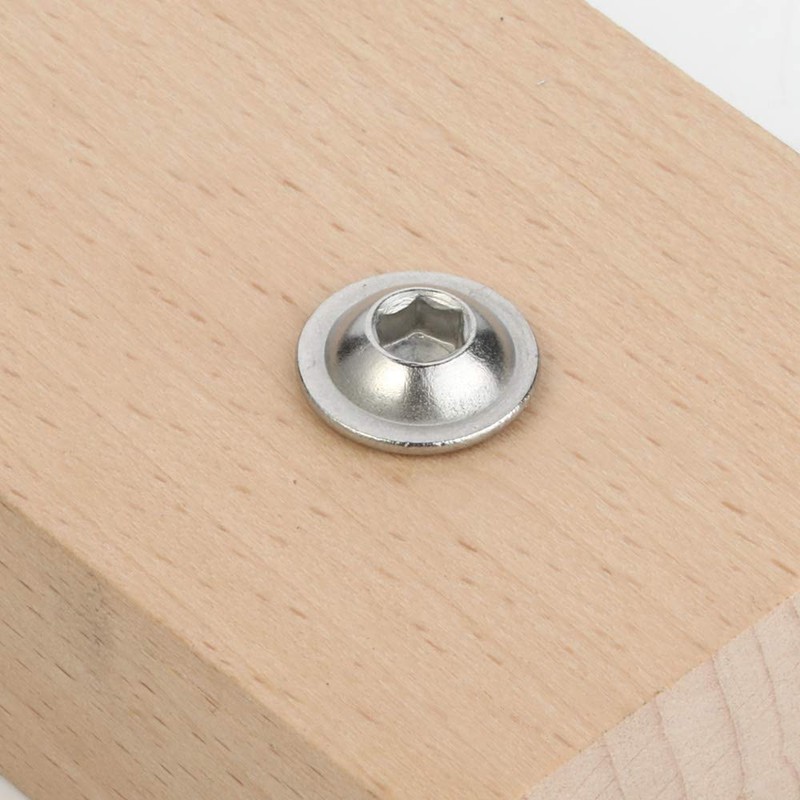 MewuDecor M6-1.0 x 14mm Flanged Button Head Socket Cap Screws