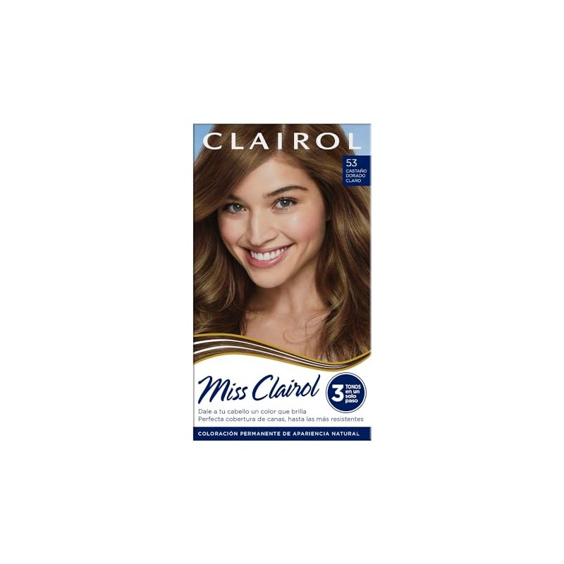 Miss Clairol Tinte Permanente 53 Castaño Dorado Claro