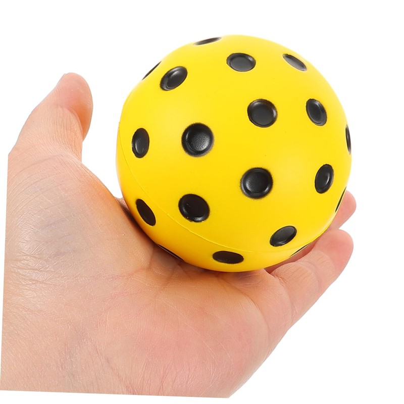 Kisangel 2pcs Quiet PU Foam Balls Silent Stress Management Balls
