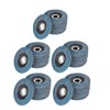 Timunr 4-1/2 Inch Flap Disc Zirconia 50 Pack 120 Grit