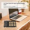 M.2 NVME SATA to U.2 Adapter Card NVME SATA Dual