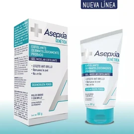 Asepxia Gen | Gel Micelar Exfoliante Antibrillo | Limpieza Profunda