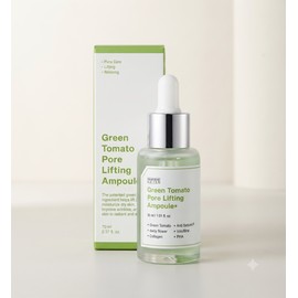 Ingredient Editor Green Tomato Pore Ampoule 75ml x 1 / 성분에디터 그린토마토 모공 앰플 75ml 1개