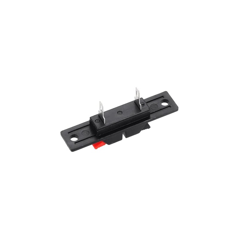 sourcing map 2 Ways Spring Speaker Terminal Clip Push Release
