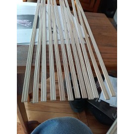 Unbranded Lot 12 Dollhouse Miniatures Trim Molding For Doors Windows 2nd's