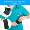 Ahvqevn 1 Pack Nursing Clipboard Foldable Nurse Folding Clipboard 3