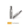 HARFINGTON 10pcs PZ3 Pozi Screwdriver Bit 1/4" Hex Shank 25mm/1"